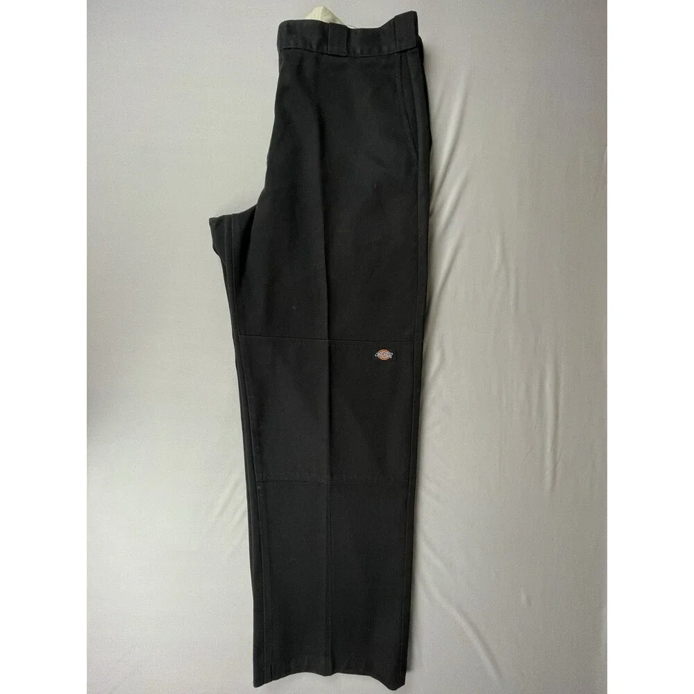 Dickies Double Knee Work Pants Men’s 34x33 Black Menswear Streetwear Urban